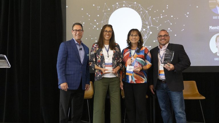 Julie Keyes and other winners of EPI's Excellence in Exit Planning award