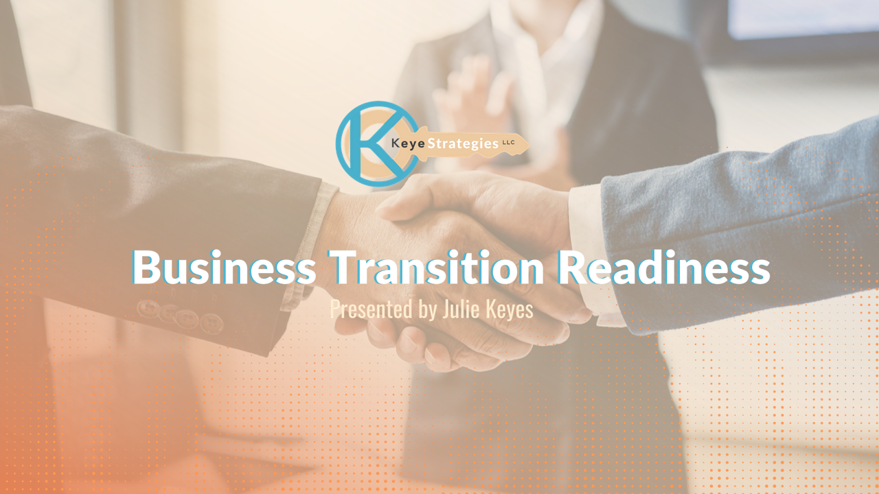 Online Business Transition Readiness Course